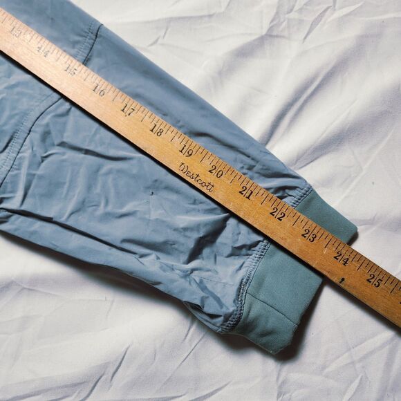 Athleta Womens Large Evolve Hybrid Fleece Jacket Green - Picture 14 of 14